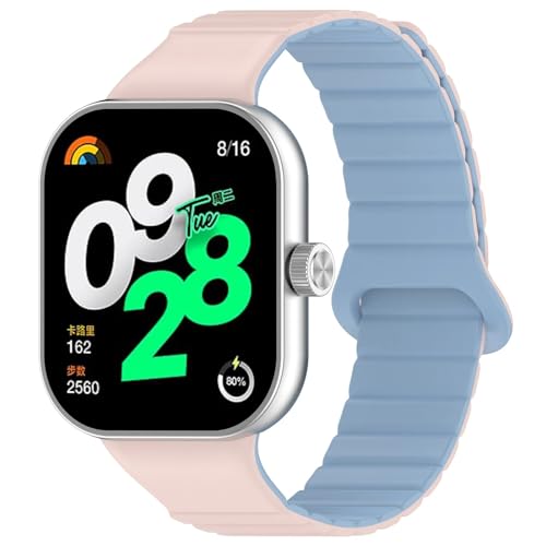 Bracelet Xiaomi Band 8 Pro magnétique anti-irritation en silicone