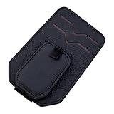 Soporte para gafas de sol para visera de automóvil, accesorios magnéticos de cuero para el interior del automóvil, clip para colgar lentes para visera de automóvil, para SUV, RV, automóvil, camión