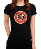 American Football Team Play-Offs Finale Football Emblème Rétro Vintage 1967 T-shirt pour femme, Noir , S