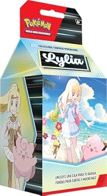 Pokémon: Colección Torneo prémium Lylia de JCC Pokémon (1 Carta holográfica de promoción con ilustración expandida de Clefairy ex de Lylia, 6 Sobres de Mejora y Accesorios) | Ya disponible en tu tienda friki favorita! En mundofriki.es! Pokémon: Colección Torneo prémium Lylia de JCC Pokémon (1 Carta holográfica de promoción con ilustración expandida de Clefairy ex de Lylia, 6 Sobres de Mejora y Accesorios) | Ya disponible en tu tienda friki favorita! En mundofriki.es!