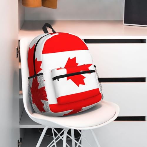 Sac à dos drapeau canadien multi-poches pour ne plus manquer d'espace en déplacement - 7