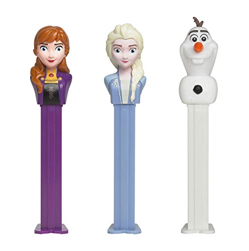 Image of Disney Frozen PEZ Candy Dispensers Party Pack, 12‑Pack - Assorted Disney Frozen Character PEZ with Candy Refills