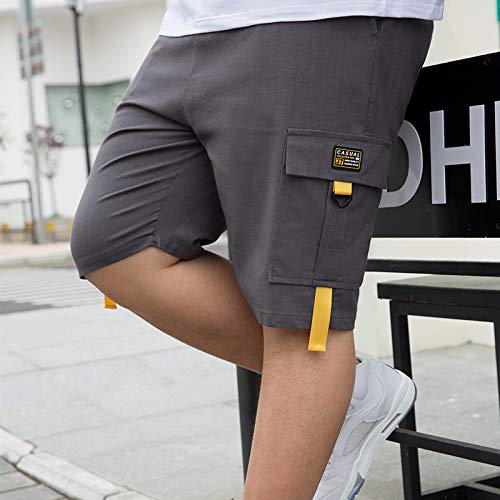 Short cargo d'été décontracté en coton pour homme idéal pour les balades et voyages en vacances