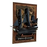 Taille adaptée : les dimensions de 60 x 90 cm offrent un grand espace d'affichage, ce qui le rend idéal pour présenter votre modèle de bateau Black Pearl 10365