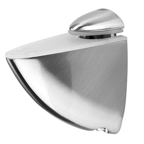 So-Tech® Soutien étagères taquets pour Fonds en Verre Pelikan INOX Support d'étagère Accessoire de Meuble