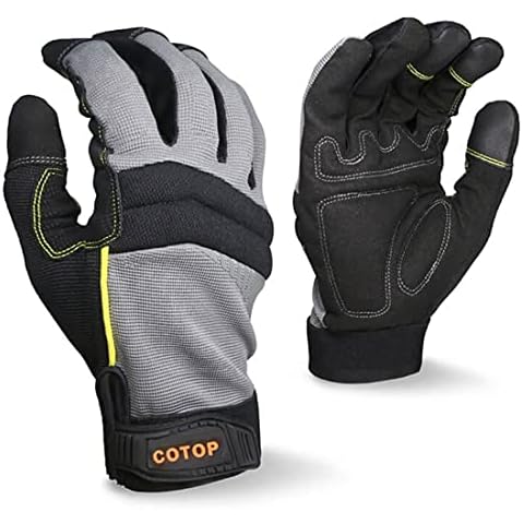Men Work Gloves Touch Screen Mechanical Riggers Wear-resistant Gloves, Car Repair, Tools Multi-purpose Construction gloves, Outdoor, Garden, Mover, Heavy Duty Protective Glove Cover