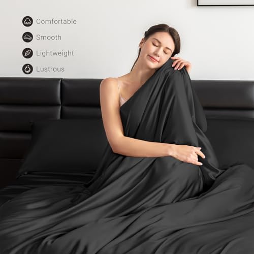Housse de Couette 100% Soie anti transpiration lit double YZCIS - 7