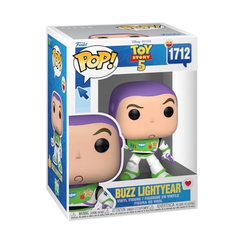 Funko Pop! Disney: Toy Story 5 - Buzz Lightyear - Figurine en Vinyle de Collection - Idée Cadeau - Produit Officiel - Jouets pour Enfants et Adultes -...