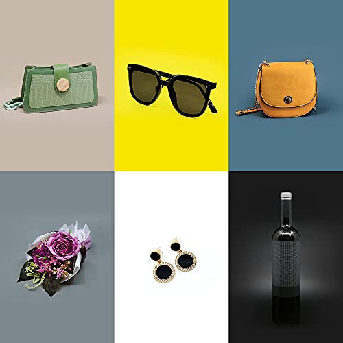 ORANGEMONKIE Carretes y Accesorios Marca Modelo Background Set A Coloured for Foldio 2plus Cover