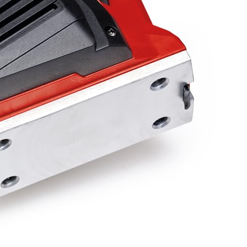 Einhell Elektrohobel TE-PL 920 (920 Watt, 82 mm Hobelbreite, bis 3,5 mm Spantiefe, Falztiefen-/Parallelanschlag, autom. Parkschuh, Absaugadapter, inkl. 2x TCT-Wendemesser)