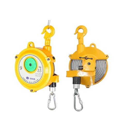 9-15KG Spring Self-locking Tower-Type Lifting Hook Spring Holder Steel Wire Rope Balancing Lifting,DIY Tools