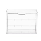 3COINS マルチクリアボックス 棚付き 収納ケース 3コインズ