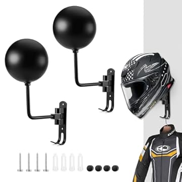 motorcycle helmet holder wall mount
