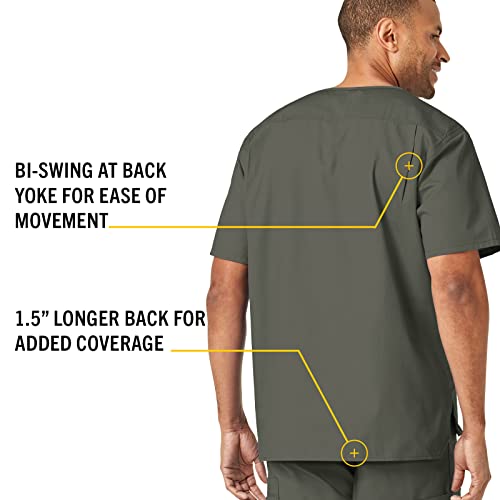 Image of Carhartt Ripstop & Sub-Scrubs Scrubs for Men, Utility Scrub Tops