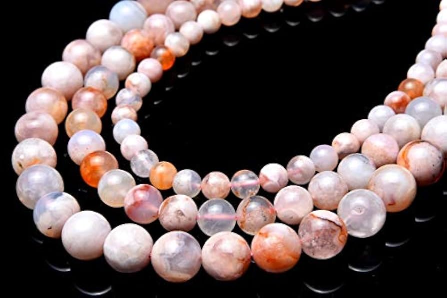 Amazon.co.jp: 【 福縁閣 】チェリーブロッサムアゲート 桜瑪瑙