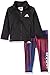 Adidas Baby Girls' Zip Jacket and Pant Set