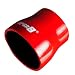 Upgr8 Universal 4-Ply High Performance Straight Reducer Coupler Silicone Hose (2.5"(63MM) to 3.0"(76MM), Red)
