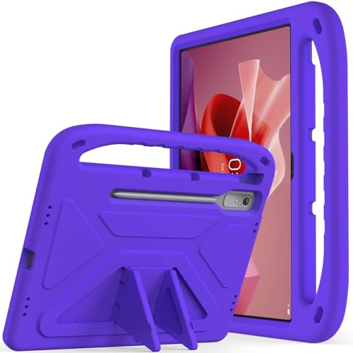 Coque Lenovo Tab P12 12,7 violette pour toute la famille en voyage