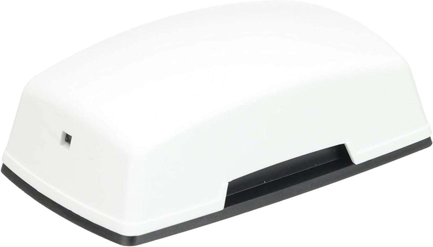 DINUI Timbre Electromecanico BISON 2000 110-230V | Timbre Electrico Ding Dong 85dB | Doble Nota | Embornado Rápido Sin Tornillos | Instalación Superficie o Caja Universal | Blanco | Rasmacor