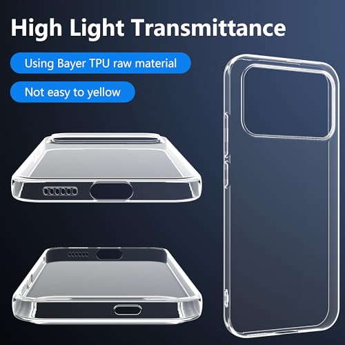 Image of for Xiaomi POCO F8 Pro Screen Protector(1 pack) Tempered Glass flim with case,9H Hardness,Anti-Scratch, Case Friendly, Bubble Free,HD Clear