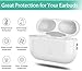 Wireless Charging Case Replacement Compatible with AirPods Pro 1st & 2nd Generation, AirPods Pro 1st & 2nd Charger Case with Bluetooth Pairing Sync Button - No Earbuds