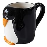 Crockery Critters Mug - Penguin from Deluxebase. Animal Shaped Novelty Coffee Mugs for Children and Adults. Cute mug that is great for a tea and coffee cup.