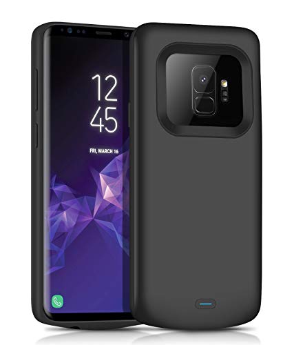 JUBOTY Galaxy S9 Battery Charging Case, Slim 4700mAh Portable Protective Extended Battery Case