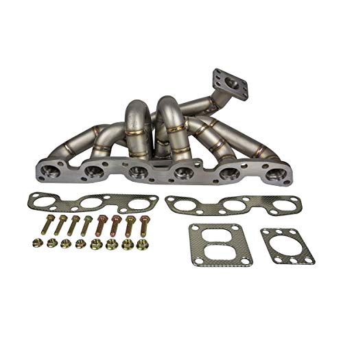 Rev9 Hp-mf-rb26-t4-11g Stainless Steel Turbo Manifold Equal Length 11 Gauge T...
