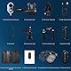 Baobylon Mini Action Cam WIFI,1080P Unterwasserkamera Wasserdicht bis 30M,Freihand-POVs,Überall Anbringbar,360° Helmkamera Motorrad Fahrrad Bodycam Körperkamera,Mini Kamera,Multifunctional Accessories