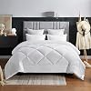 WAVVE Bettdecke 155×220 cm Winterdecke Warm, Steppdecke Winter 450gsm Mikrofaser für Allergiker Duvet 155x220cm, Weiche Kuschelige Steppbettdecke Weiß 155 x 220 (1500g Füllung)