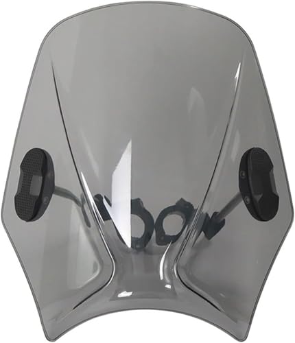 Pare-brise moto universel avant pour SVARTPILEN 401, bulle rétro light smoke