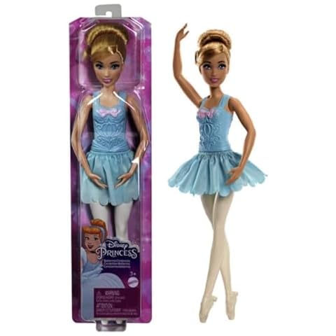 Disney Princess Cinderella Ballerina Doll for Girls Cover