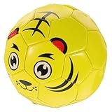 Alasum カートゥーンデ ボール 用 製 軽量屋内外用 黄色の 小老虎柄