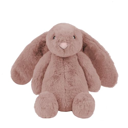 Best-Pet-Supplies-Interactive-Bunny-Buddy-Dog-Toy-with-Crinkle-and-Squeaky-Enrichment-for-Small-and-Medium-Breed-Puppies-or-Dogs-Cute-and-Plush-Bunny-Mauve