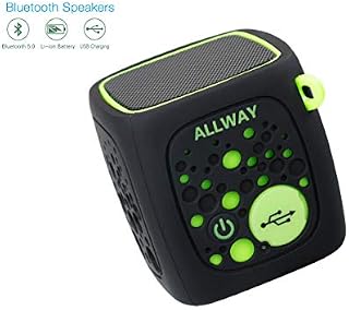 Small Bluetooth Speaker,ALLWAY Ultra Compact Mini Portable Bluetooth Speakers with Loud Stereo Sound,Rich