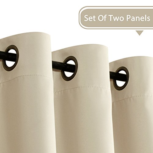 image for H.VERSAILTEX Ultra Soft Blackout Thermal Insulated Window Curtain Pane