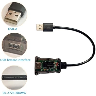 DSD TECH SH-G01L USB Isolator يدعم USB 2.0 480Mbps عزل عالي السرعة