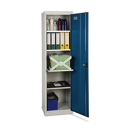 doppelt Tür Cabinet PREMIUM, 4 Badewannen von Zink, 180 x 50 x 50 cm, grau