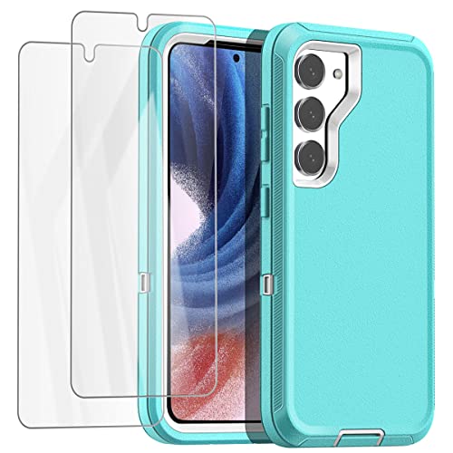 AICase for Galaxy S23 Case with Screen Protector, Heavy Duty Drop Protection Full Body Rugged Shockproof/Dust Proof 3-Layer Military Protective Tough Durable Phone Cover for Samsung Galaxy S23 6.1