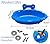 Upgraded Bird Bath Tub Bowl Basin Hanging Birdbath Toy Pet Parrot Cage Budgie Accessories Parakeet Cockatiel Water Shower Box Food Feeder Holder Tray Foraging Plate for Small Birds Canary Lovebirds