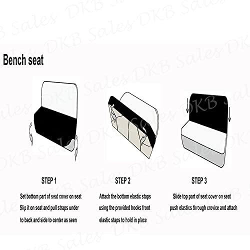 C.p.r. New Universal Full Size Bench Truck Seat Cover Fits Dodge, Ford, Chevy (Saddle Blanket) #TOP3