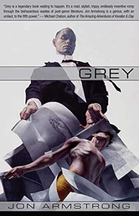 Grey book cover