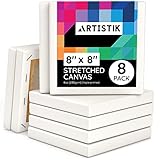 Artistik 8'x8' Stretched Canvases with Pine Wood Bars...