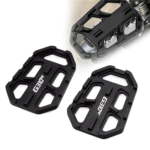 Repose-Pieds Larges Usinés pour Moto G310R en Aluminium Haute Finition