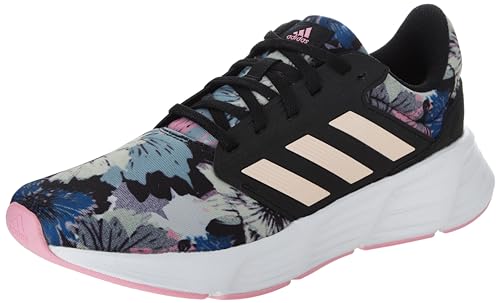adidas Women's Galaxy 6 Running Shoes, Pink/White, 11 M US