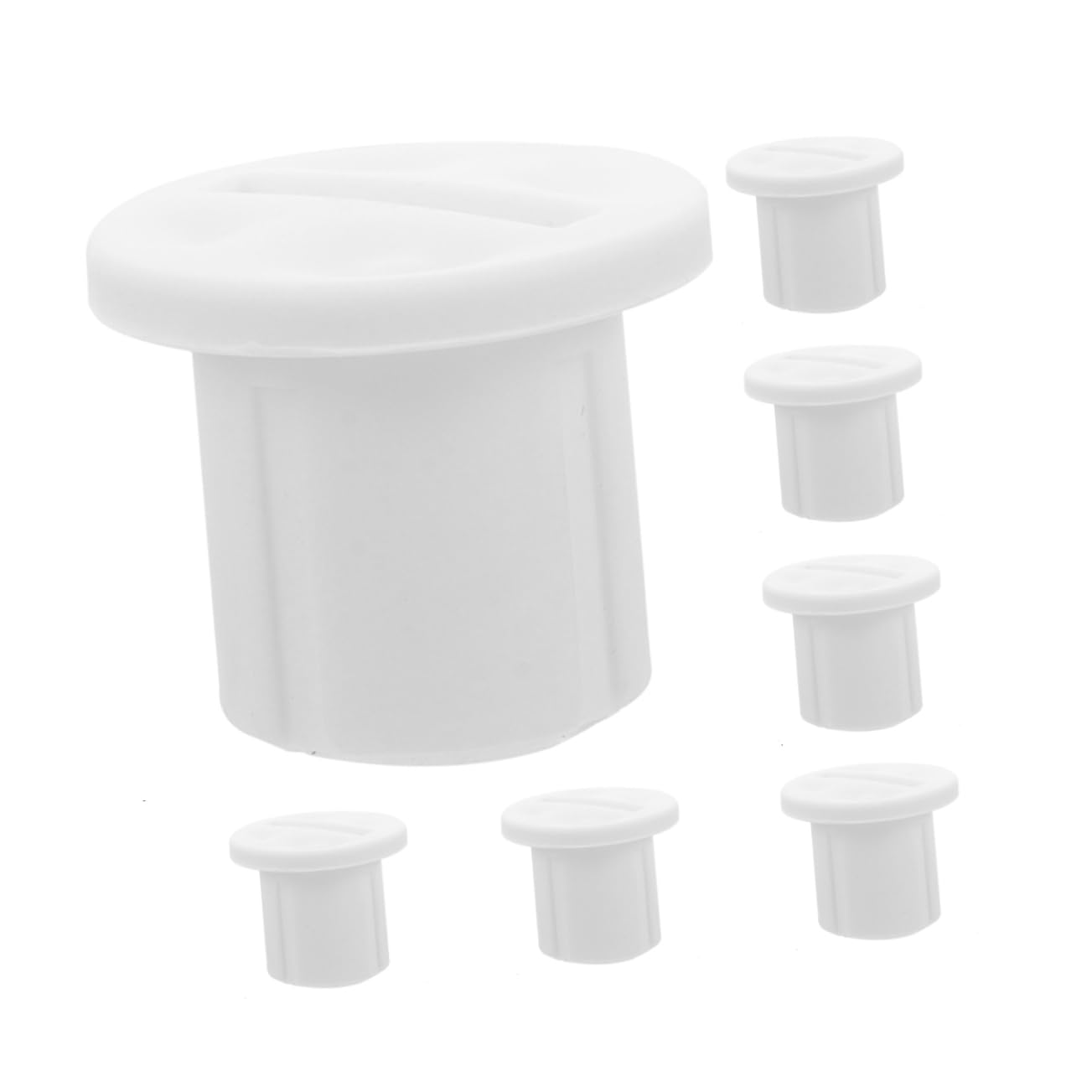 Vis de siège de toilette Toddmomy en plastique stable et installation simple