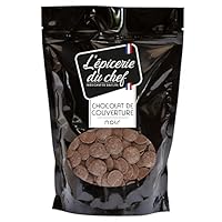 CHOCOLAT NOIR POUR VOS DESSERTS - Un sachet de 200g de palets de chocolat noir à faire fondre pour vos besoins en pâtisserie. Idéal pour vos desserts, moulages, fondues, enrobages ou ganaches. Les palets ou pistoles de chocolat sont fort appréciés en...