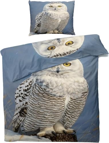 SJSXWQN Funda Nordica Cama 135 Blanco BúHo