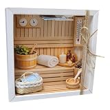 Geldgeschenk Verpackung Sauna Wellness für Entspannung und Erholung