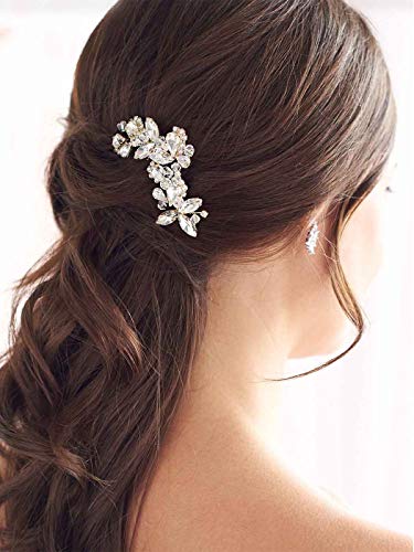 Handcess - Pettine per capelli da sposa, con